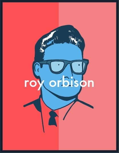Roy Orbison #orbison #michael #roy #illustration #portrait #music #constantine