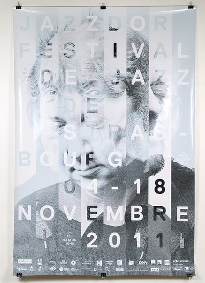 Jazz festival in Strausbourg #jazz #france #photography #poster #typography