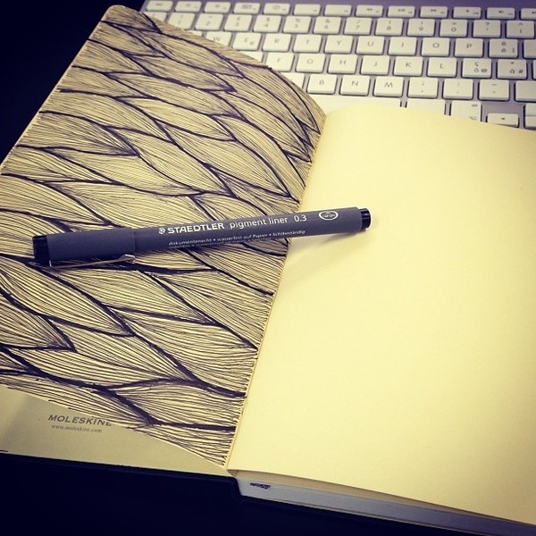 Photo by francescovetica #muscle #b&w #illustration #moleskine #sketch