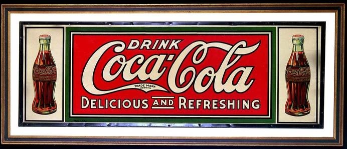 58 Vintage Ads Featuring the Coca-Cola Bottle: The Coca-Cola Company #coke #bottle #coca-cola #classic #retro #glass #vintage #ad #typography