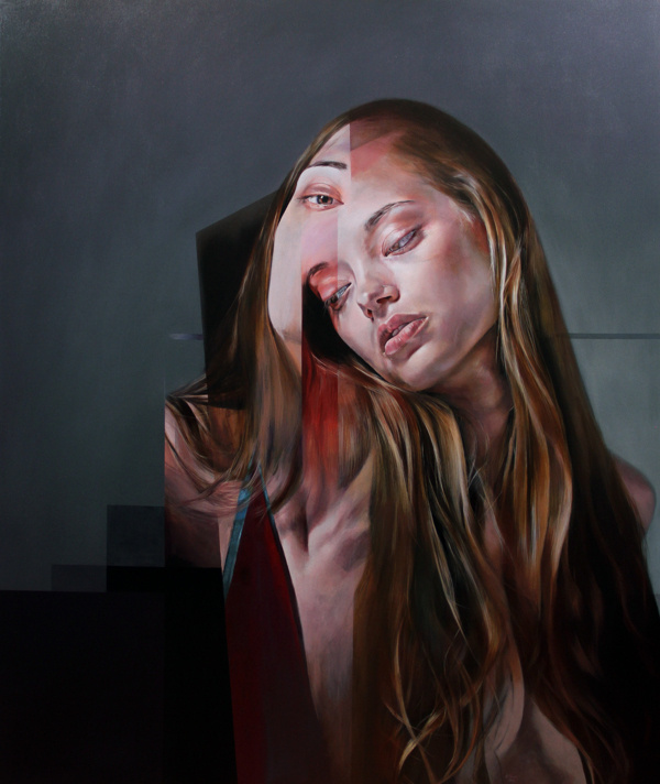 Untitled on Behance #portrait #art #painting