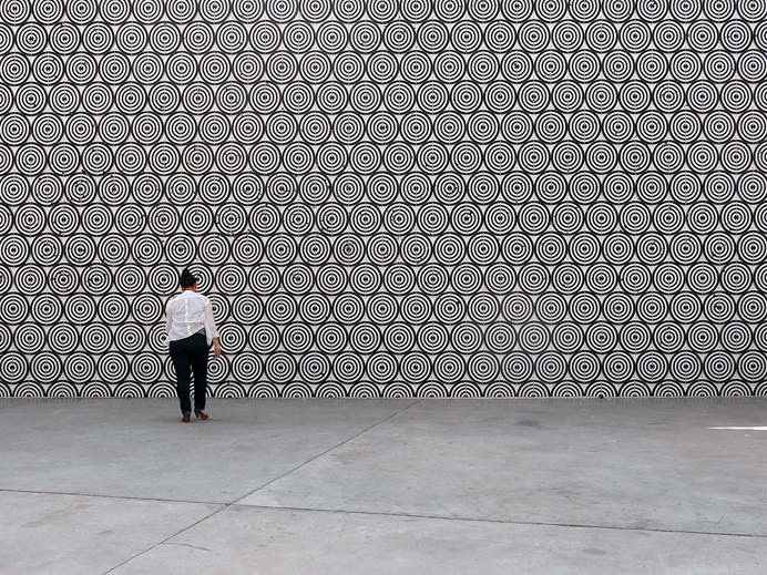 I, The World, Things, Life is an interactive dartboard installation created by Stockholm-based, Swedish artist Jacob Dahlgren.