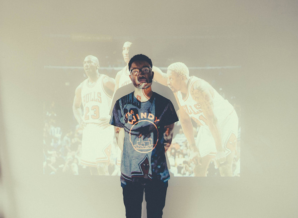 the Windy Tee | Lookbook #projection #chicago #projector #jordan #tshirt #screenprint #the #dnlkrgr #photography #windy #bulls #michael