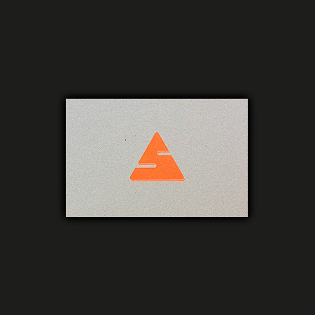 Ross Gunter — Work Journal #fluo #easy #business #print #five #pieces #logo #cards
