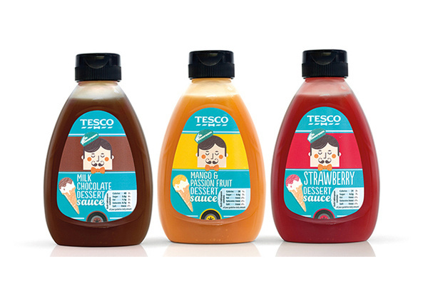 Mr. Nicecream ForÂ Tesco The Dieline #packaging