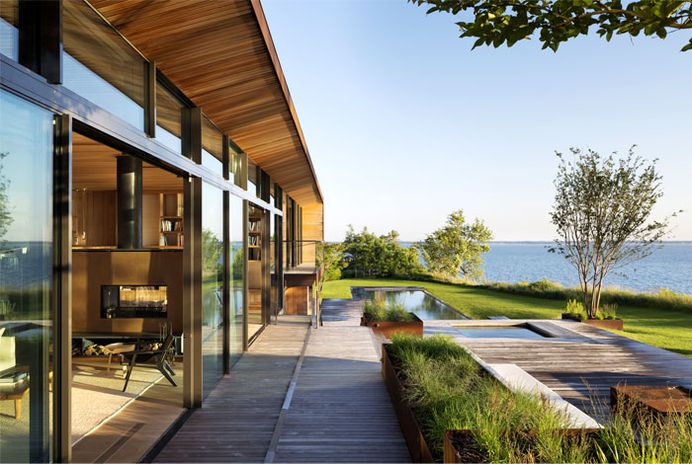 Spectacular Hampton Bays House Featuring Green Roof