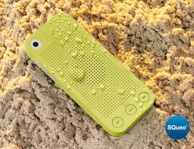 SQueo: Advanced Waterproof Bluetooth Speaker #tech #flow #gadget #gift #ideas #cool