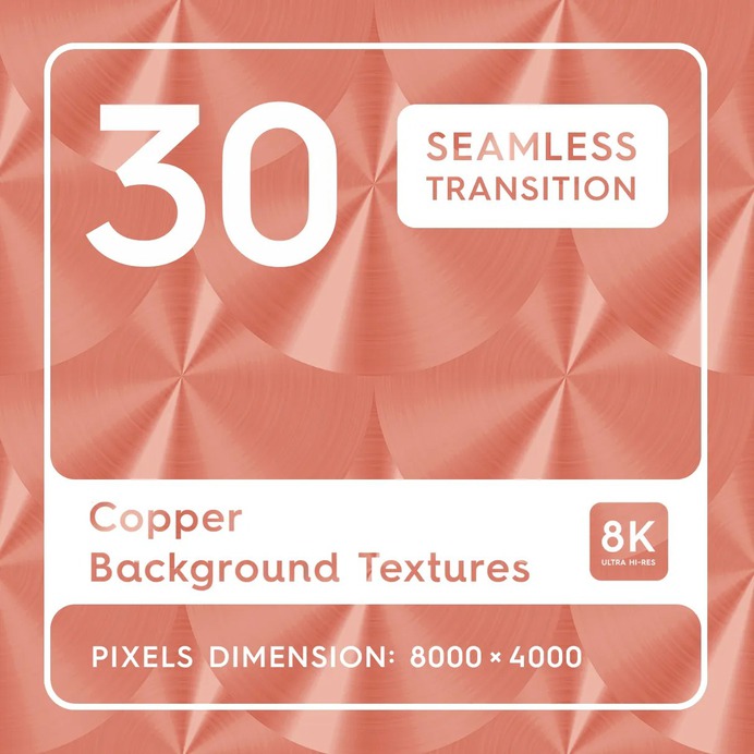 30 Copper Background Textures #coppertextures #copperbackgrounds #textures #backgrounds #copper