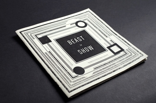 Beast ZINE | mikemcvicar.com #animals #typography #print #illustration