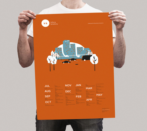 vicsymphony_poster #bright #print #poster