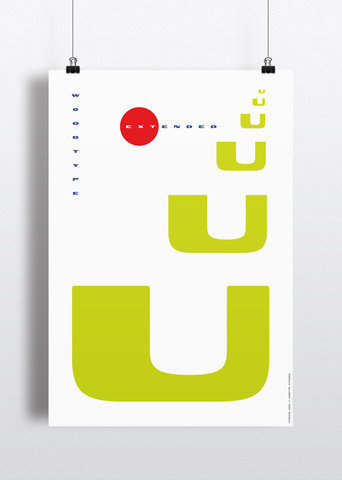 Swiss Poster - Uu #type #swiss #style #typography