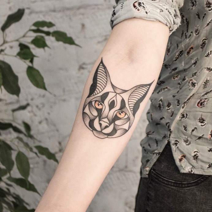 Geometric Tattoo Design