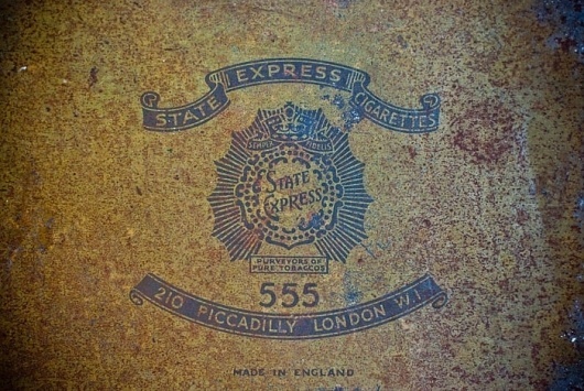 Vintage Packaging: State Express CigarettesÂ - TheDieline.com - Package Design Blog #design #graphic #crest #vintage #logo