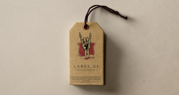 Label Brand Mockup