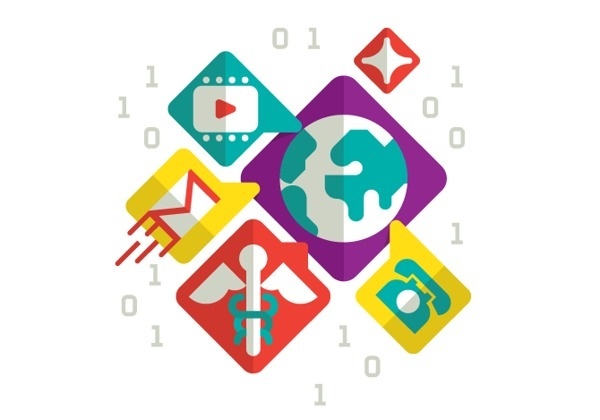 Editorial Illustration on Behance #icons