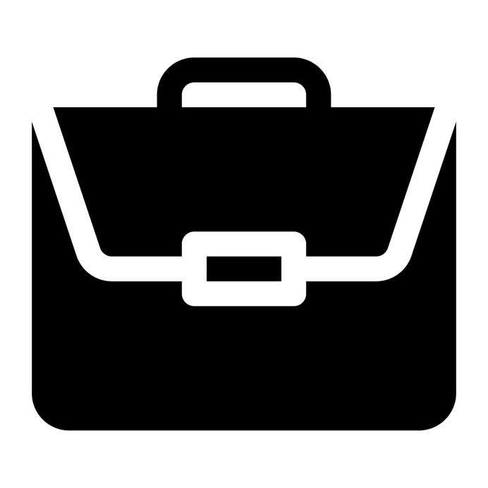 See more icon inspiration related to work, job, bag, portfolio, businessman, miscellaneous, professional, briefcase, business and suitcase on Flaticon.