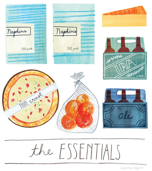 MarisaSeguin_TheEssentials_05 #illustration #food