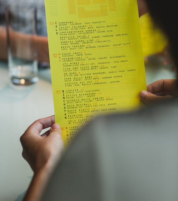 Nexto Menu by BoyBurnsBarn