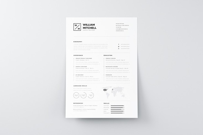 Minimalistic Resume Template