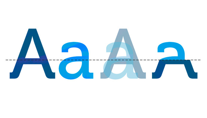 Uppercase & Lowercase #font #experimental #art #type #typography