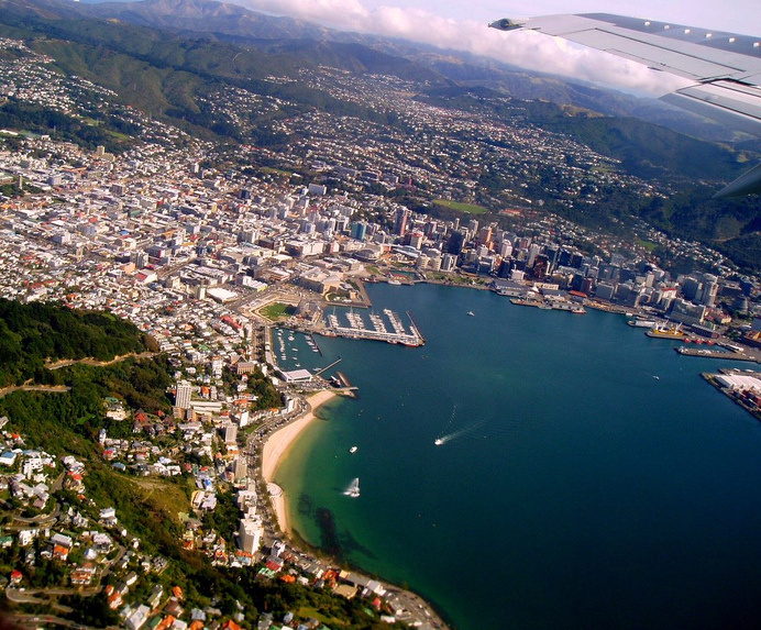 wellington new zealand by mark #inspiration #creative #airplane #flying #photography #beautiful