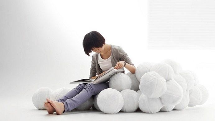 Indoor Leisure Chair Inspired By Clouds 3