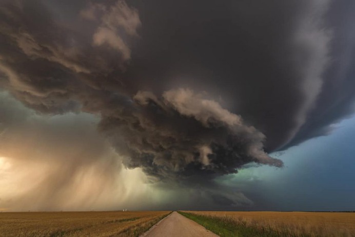 Between Waynoka and Enid by John Finney