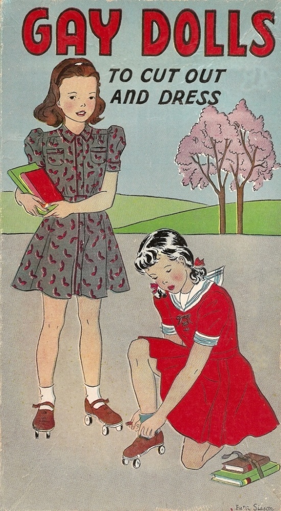 All sizes | Gay Dolls To Cut Out and Dress | Flickr - Photo Sharing! #book #cover