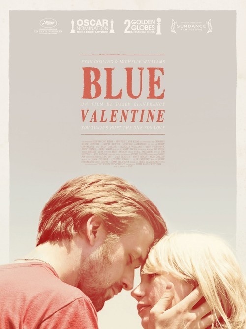 Blue Valentine #film #movie #sheet #poster #one