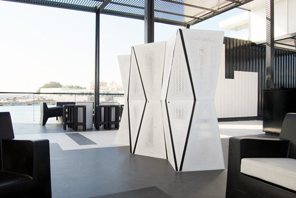 Just Fold It Room Divider #interior #creative #modern #design #furniture #architecture #art #decoration