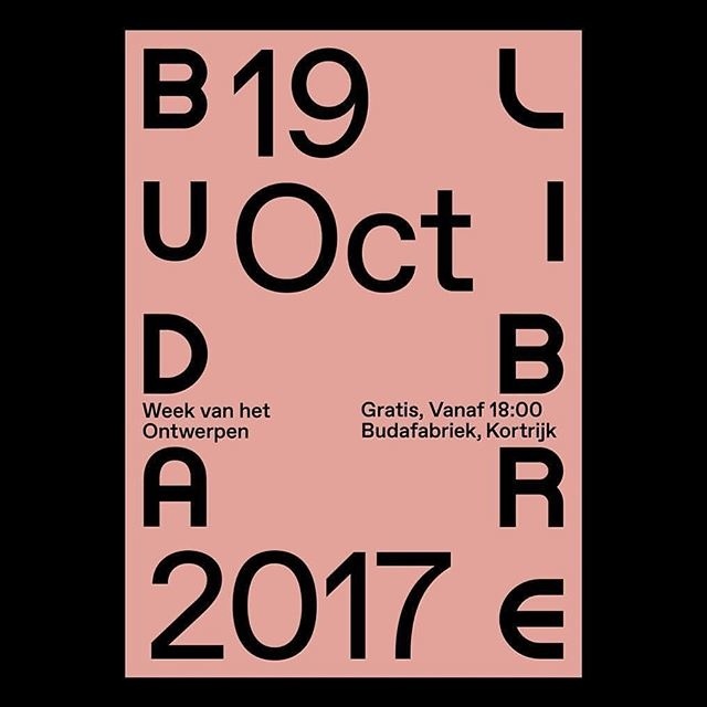 #repost from @corbinmahieu New Buda Libre on 19.10.17. Five free guided exhibitions in Kortrijk. Budalibre.be Reposted in @gridsapp