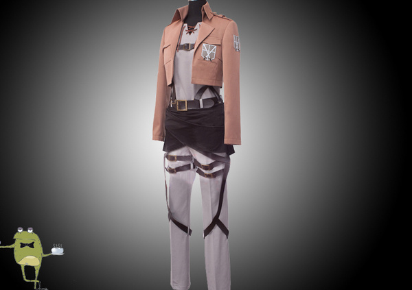 Attack on Titan Eren Jaeger Cosplay Jacket Trainees Squad #jaeger #jacket #eren #cosplay