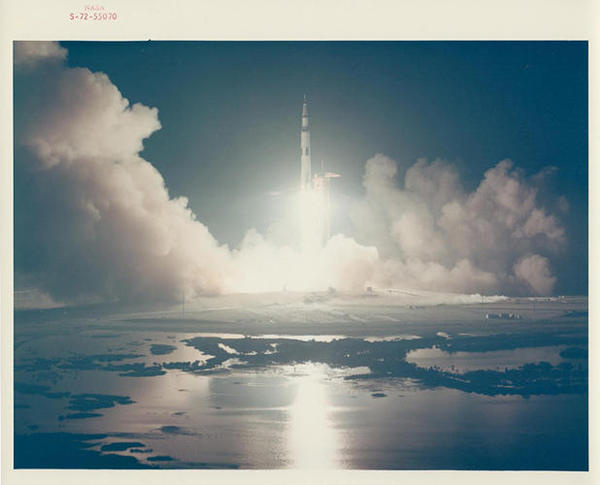 NASA's Golden Age—Apollo 17 Launch 1972 #nasa #saturn #space #v