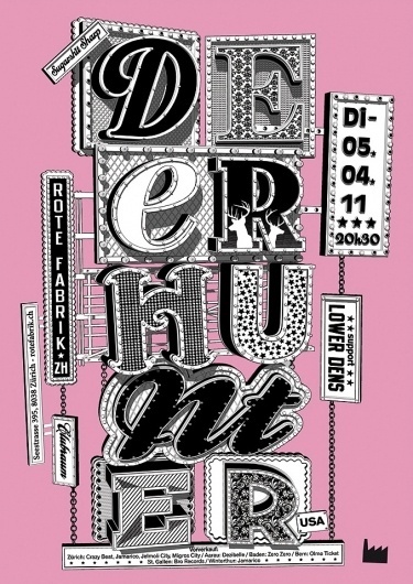 Stephan Walter #visual #lettering #monotone #typography