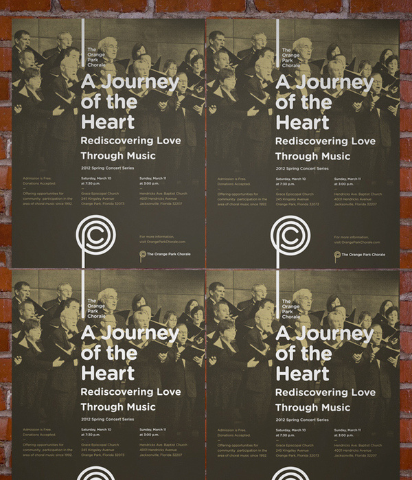 Orange Park Chorale Jonathan Lawrence | Graphic Designer | Atlanta, GA #poster