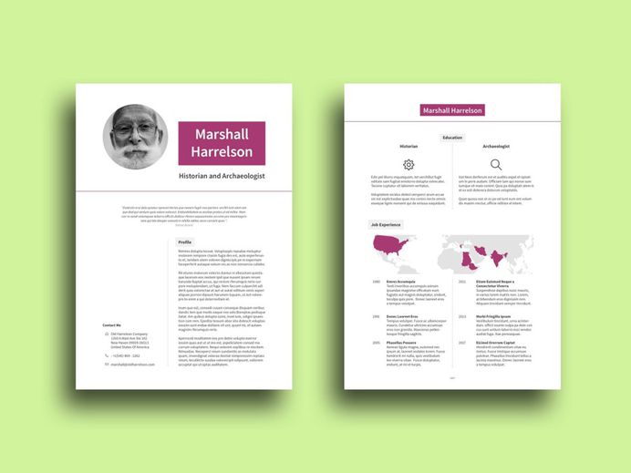 Free Lecturer Resume Template