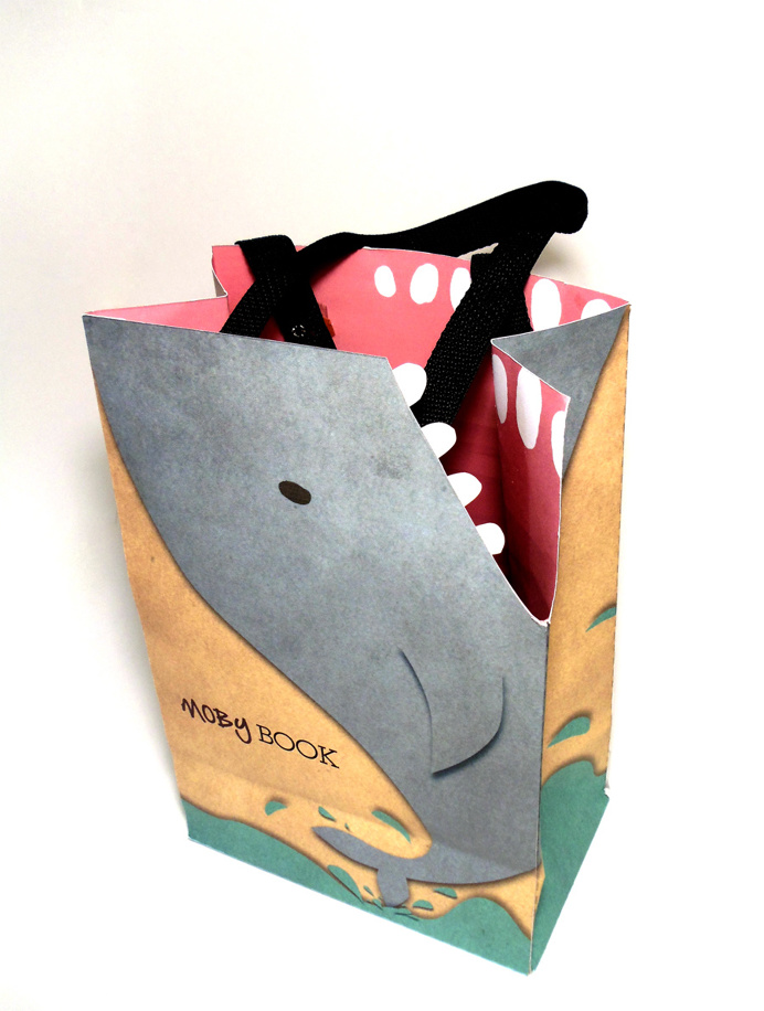 Moby Dick Shopping Bag