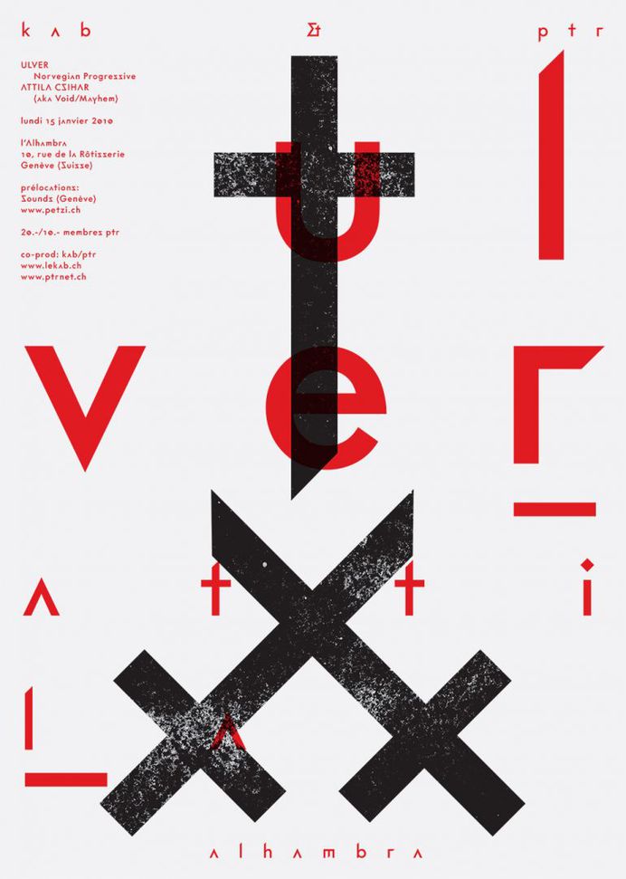 Le Kab, poster designed by Alex W. Dujet (2010)