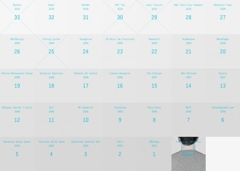 Francesco Bertelli on Grid Based #website #design #graphic