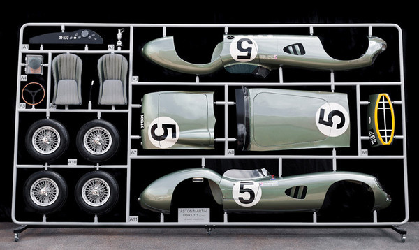 1959 aston martin DBR1 1:1 scale le mans replica by evanta motors #retro #car
