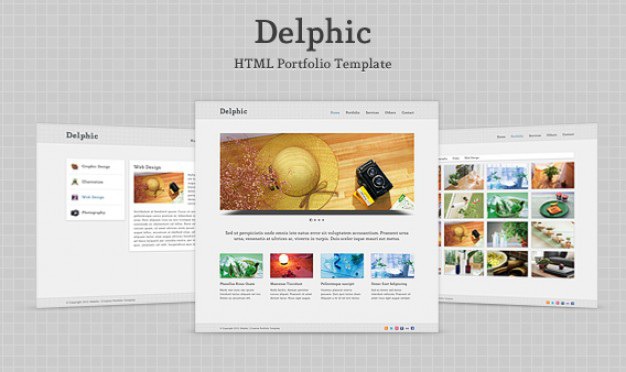 Delphic - html template Free Psd. See more inspiration related to Template, Contact, Portfolio, Form, Post, Blog, Carousel, Contact form, Html and Horizontal on Freepik.