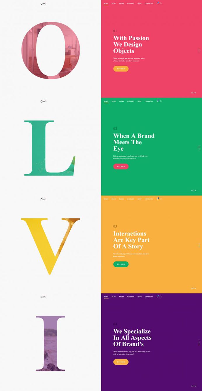 Olvi – splitscreen