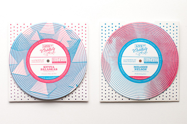The Distillery #packaging #record #letterpress