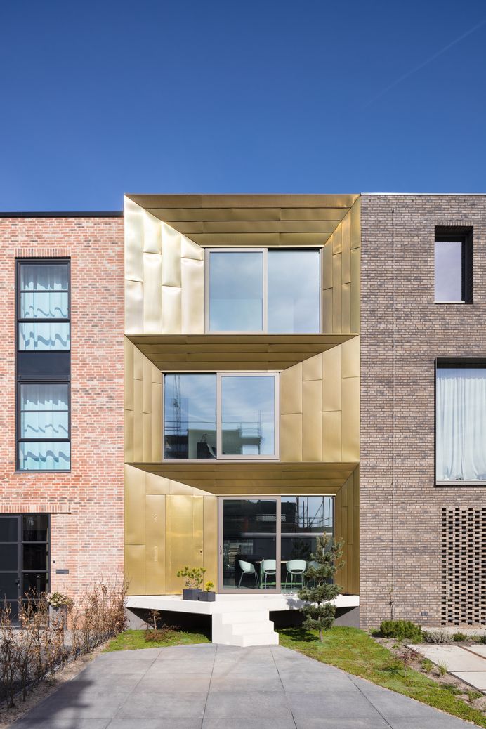Brass House Amsterdam by MOPET architecten