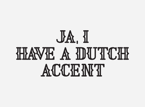 dutch, mafia, lettering