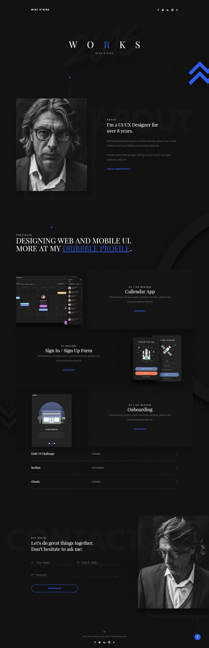 Violin Dark – Portfolio