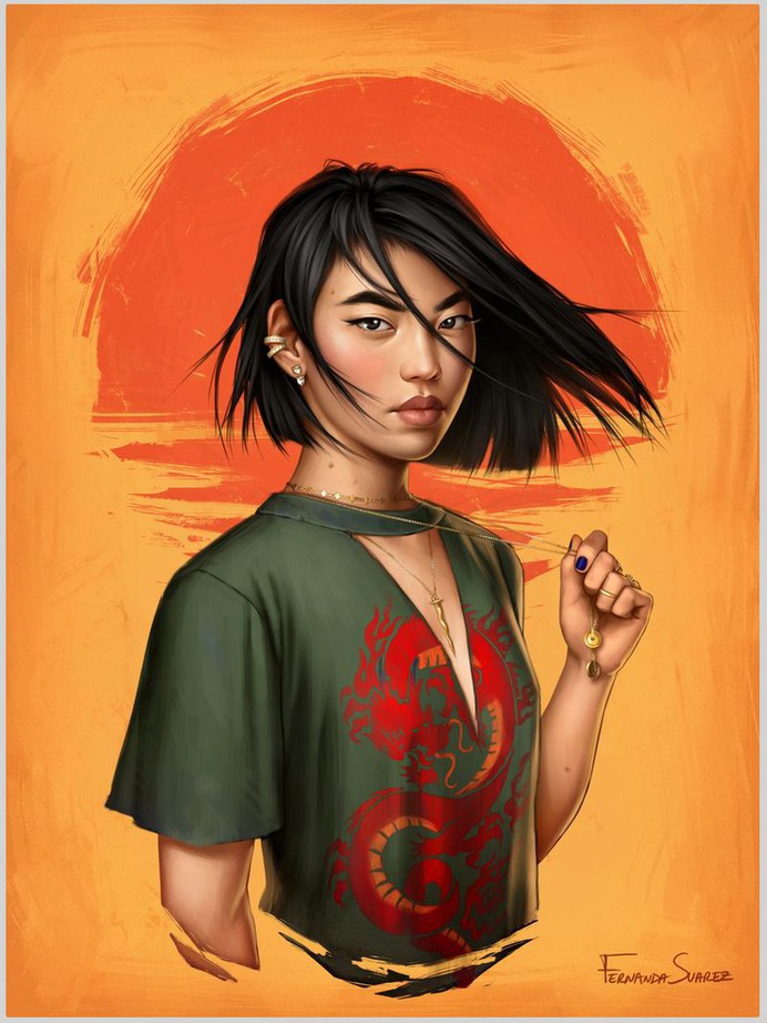 Mulan by fdasuarez