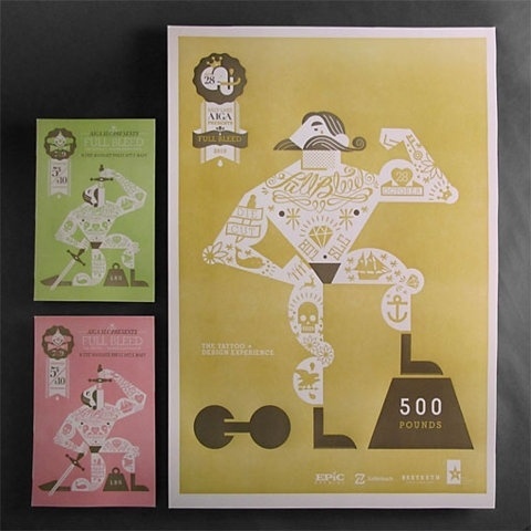 FFFFOUND! | design work life » cataloging inspiration daily #design #bleed #illustration #full #poster #great #paper #epic