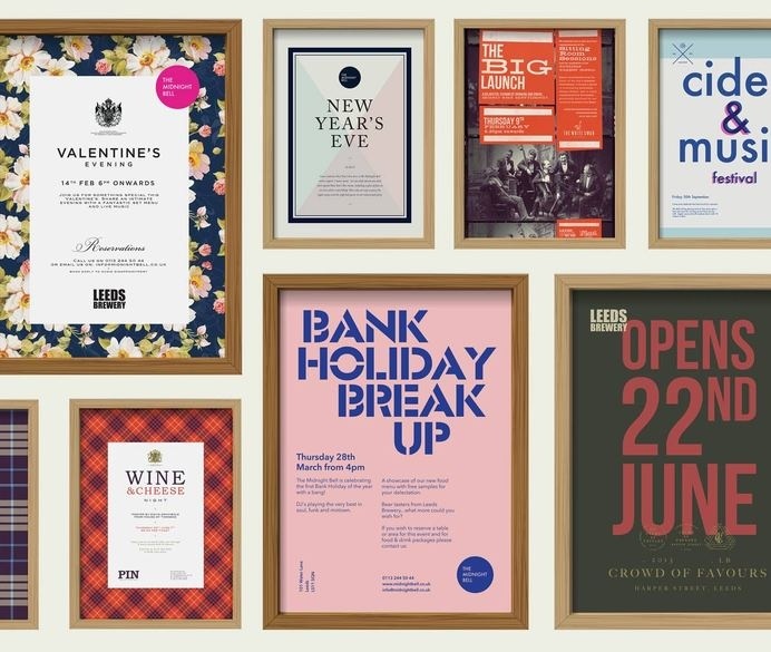 Posters #design #pub #posters #branding