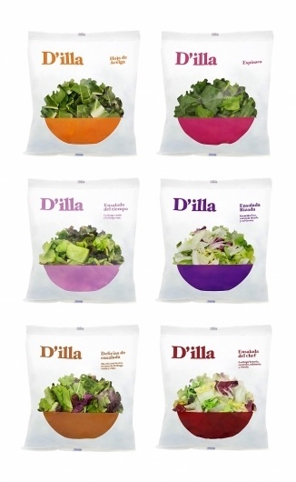 Ensaladas D'illa | nosolotinta. #packaging #salad #nosolotinta #murcia